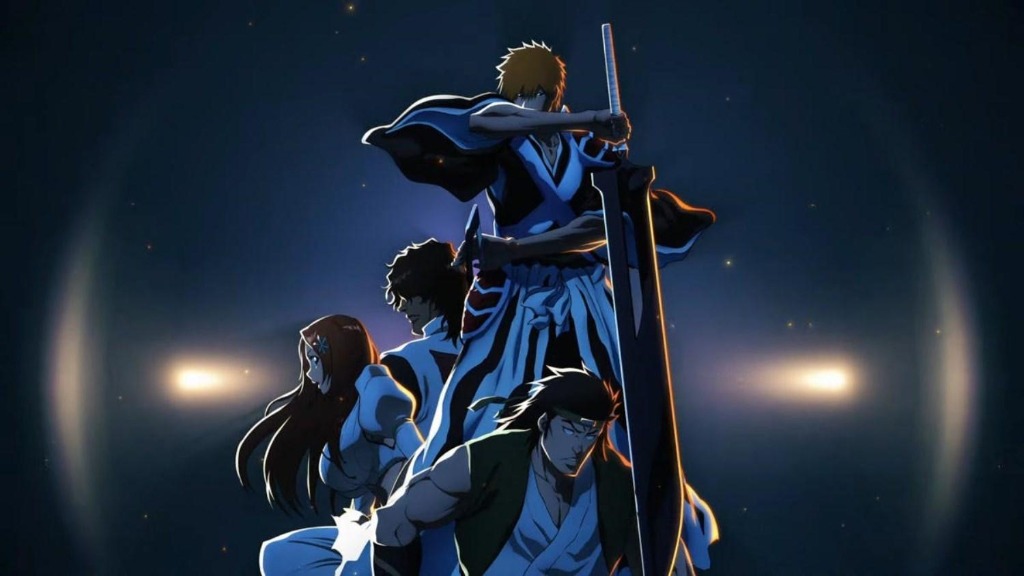Ichigo, Orihime, Chad, and Ganju assembled for Bleach Thousand-Year Blood War final battle