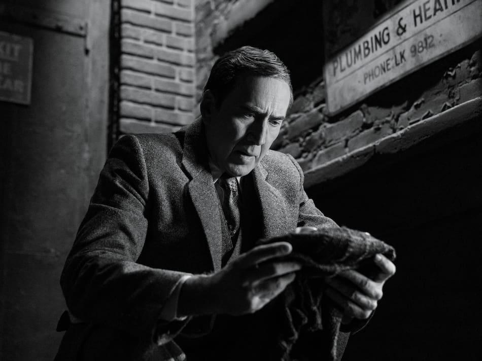 Nicolas Cage as Ben Reilly in 1930s New York in Spider-Noir