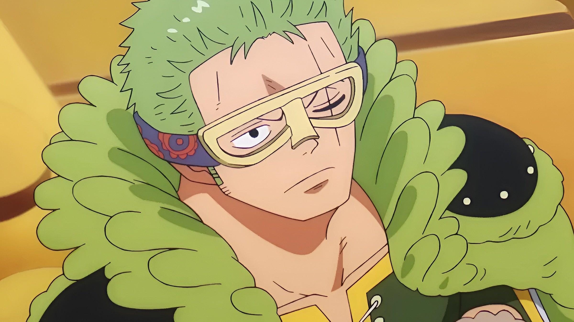 Zoro using Conqueror's Haki against Sommers in One Piece Chapter 1193