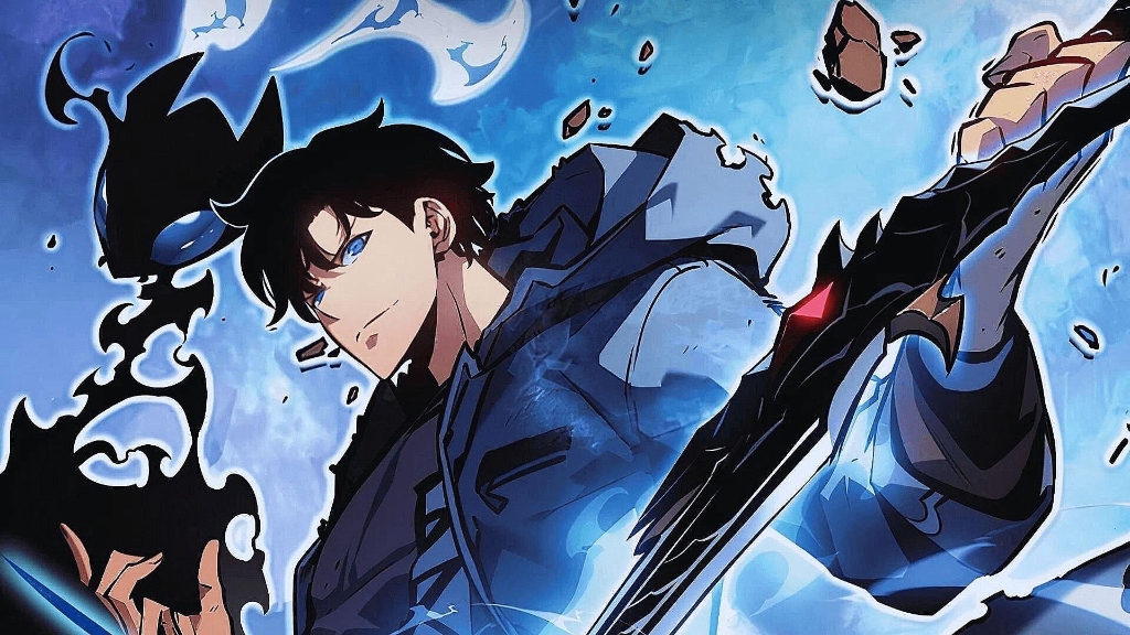 Sung Suho and Chibi Beru vertical webtoon pacing in Solo Leveling Ragnarok